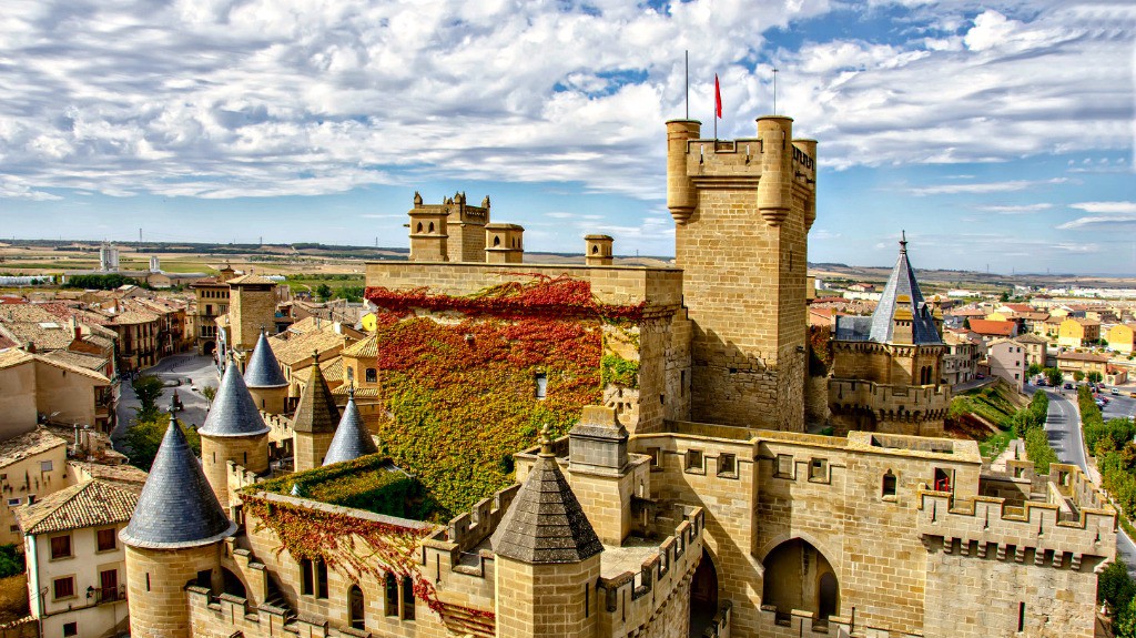 Resultado de imagen de fotos del castillo de olite