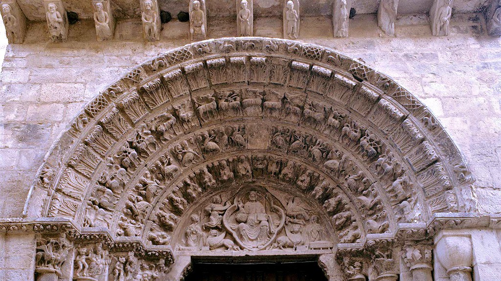 Portada de la iglesia de Santa María Magdalena, Tudela - Turismo en Navarra